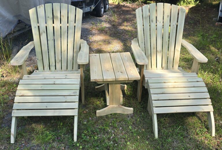 Sideboards Adirondack Classic från Roslagsdesign klassiska stolar i adirondack stil.